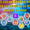 I will convert PSD to HTML responsive website using bootstrap